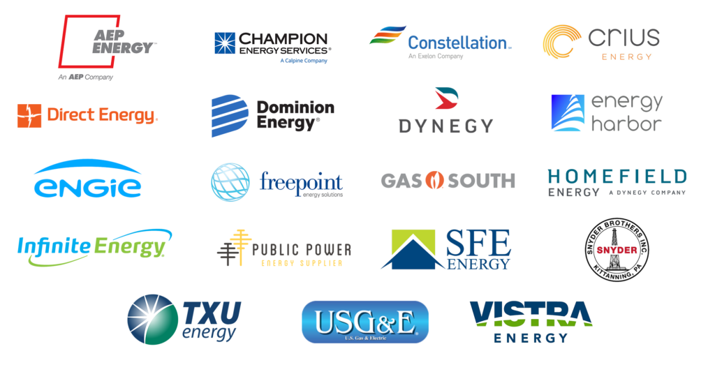 List of energy supply companies for gold star energy